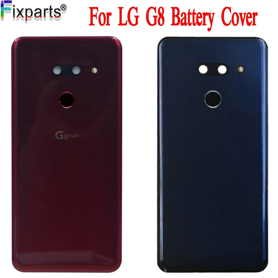 Новый оригинальный для LG G8 ThinQ Батарея крышка дверца батарейного G820 G820N G820QM7 сзади