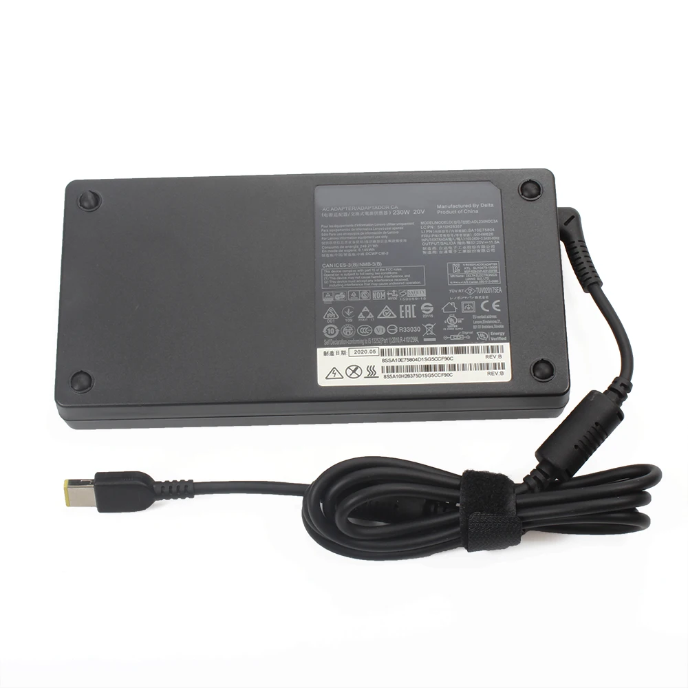 20V 11.5A 230W USB булавки AC ноутбук зарядное устройство адаптер для Lenovo Легион Y740 Y920 Y540