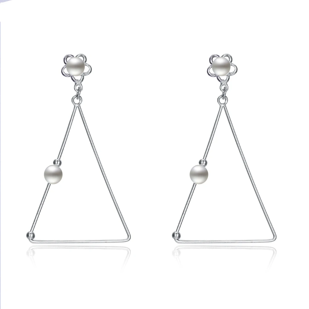 ZEMIOR 925 Sterling Silver Drop Earrings For Women Imitation Pearl Triangle Girl Earring Anniversary Simple Fine Jewelry Gift
ZEMIOR 925 Sterling Silver Drop Earrings For Women Imitation Pearl Triangle Girl Earring Anniversary Simple Fine Jewelry Gift