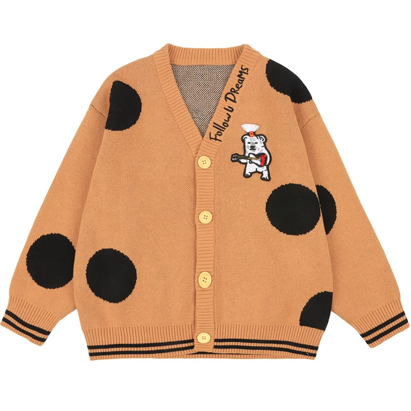 Children's clothing boys sweater cardigan 2021 new children's spring and autumn style foreign style tops
Children's clothing boys sweater cardigan 2021 new children's spring and autumn style foreign style tops