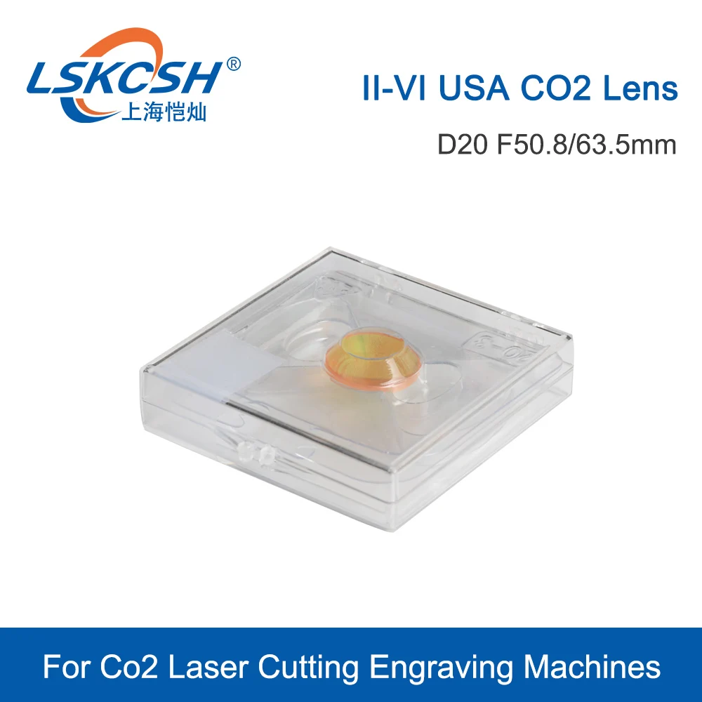 LSKCSH II-VI USA ZnSe Focus Lens Dia. 20mm FL50.8mm-63.5mm 2-2.5'' for Co2 Laser Engraving Cutting Machine
LSKCSH II-VI USA ZnSe Focus Lens Dia. 20mm FL50.8mm-63.5mm 2-2.5'' for Co2 Laser Engraving Cutting Machine