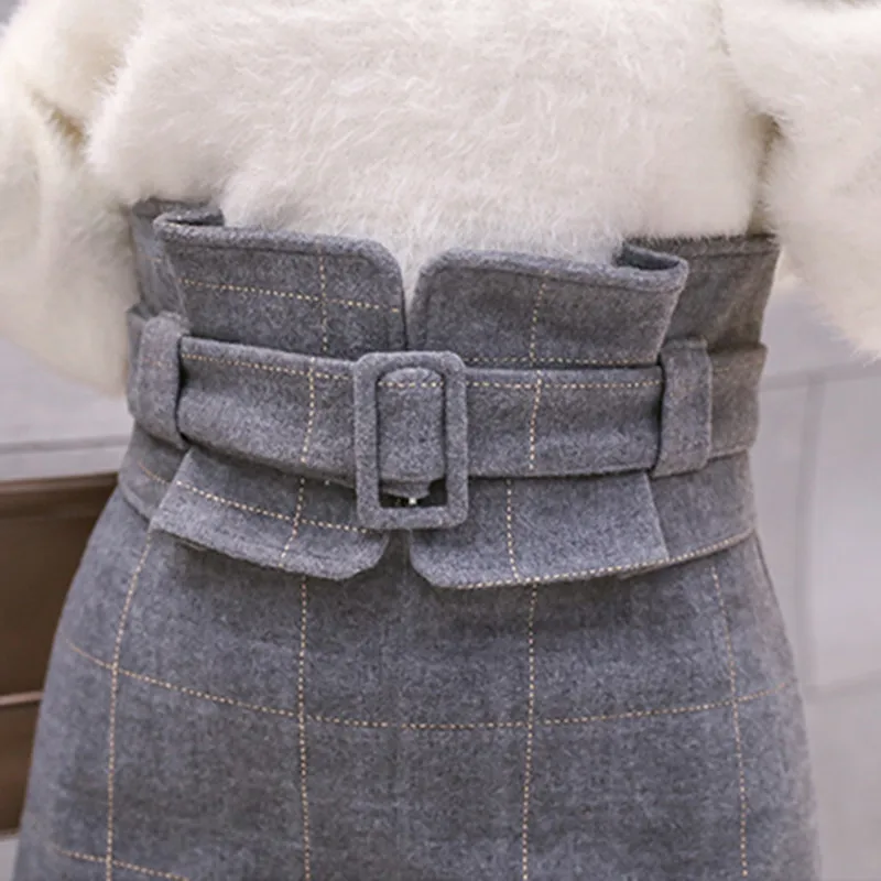 2020 Autumn New Women Mini Skirt Korean A-Line High Waist Skirts Ladies Vintage Casual Plaid Skirt Chic Sashes Harajuku
2020 Autumn New Women Mini Skirt Korean A-Line High Waist Skirts Ladies Vintage Casual Plaid Skirt Chic Sashes Harajuku