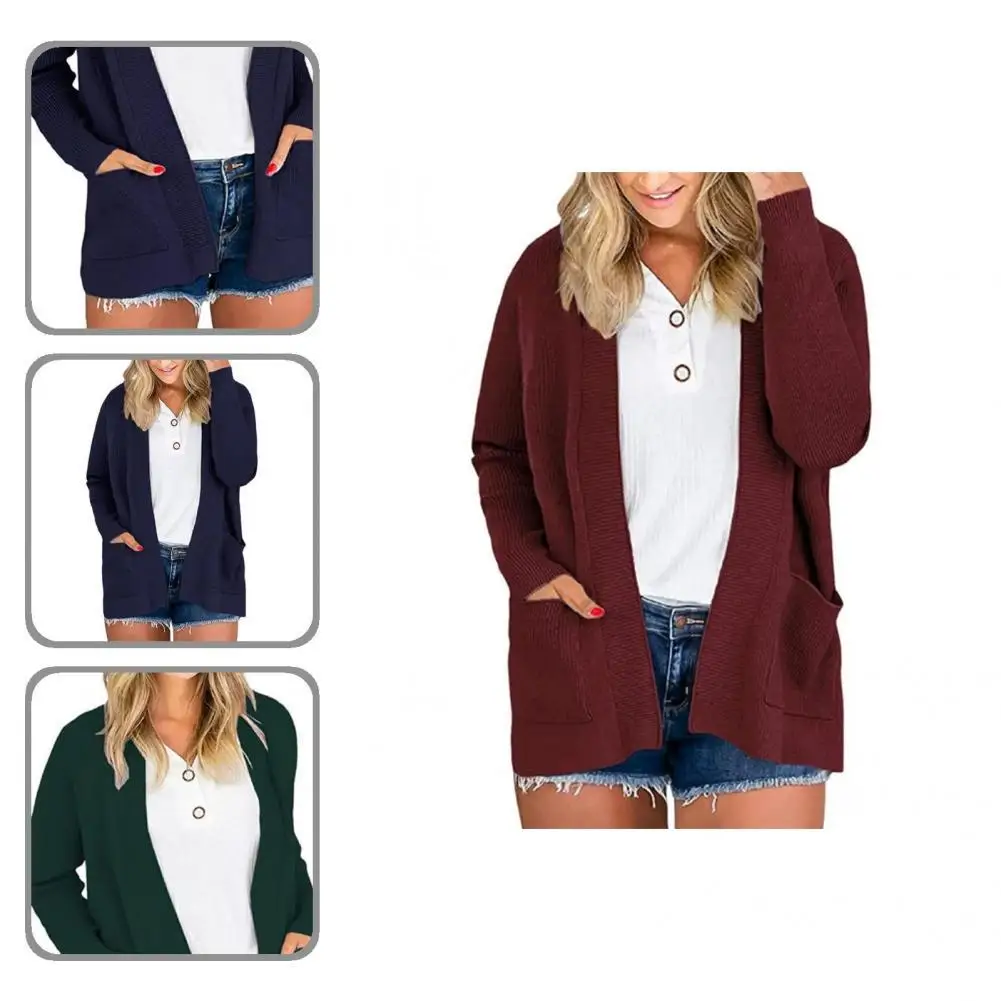 Women Cardigan Chic Skin-Touch Shawl Neckline Women Solid Color Knitted Coat Outerwear Sweater Coat Women Cardigan
Women Cardigan Chic Skin-Touch Shawl Neckline Women Solid Color Knitted Coat Outerwear Sweater Coat Women Cardigan