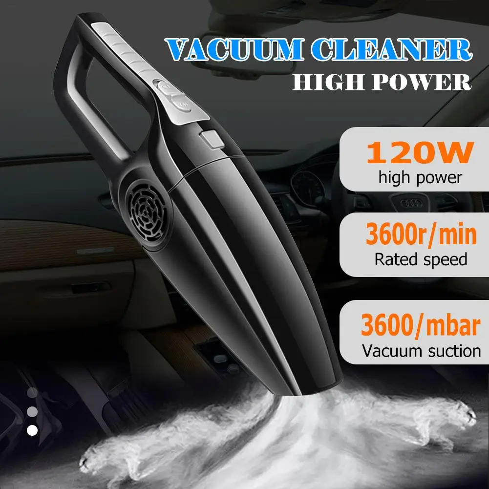 120W 12V Car Vacuum Cleaner 3600mbar Wet Dry Dual Use Handheld Portable Vacuum Cleaner Mini Auto Vacuum Cleaner Car Goods
120W 12V Car Vacuum Cleaner 3600mbar Wet Dry Dual Use Handheld Portable Vacuum Cleaner Mini Auto Vacuum Cleaner Car Goods