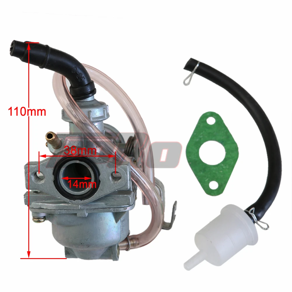 TDPRO 14mm Racing Carburetor Manifold For Honda XR50R CRF50F Z50A Z50R 49cc 50cc 80cc 4 Stroke Mini Trail Moped Scooter ATV Quad 
TDPRO 14mm Racing Carburetor Manifold For Honda XR50R CRF50F Z50A Z50R 49cc 50cc 80cc 4 Stroke Mini Trail Moped Scooter ATV Quad