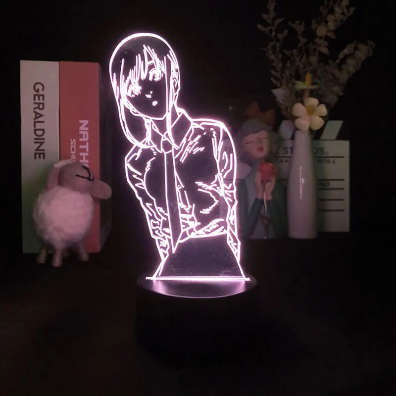 3D Night Light Alarm Clock Base Light Color with Remote Children Chainsaw Man Makima Japanese Anime Manga Decoration Dropship
3D Night Light Alarm Clock Base Light Color with Remote Children Chainsaw Man Makima Japanese Anime Manga Decoration Dropship