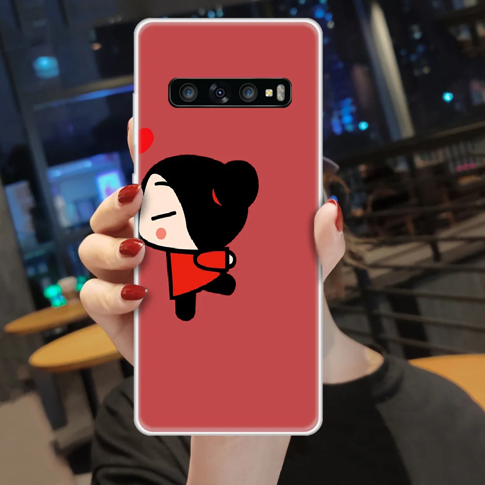 pucca cartoon China doll Phone Case cover hull For SamSung Galaxy S M 6 7 8 9 10 20 30 31 Edge Plus E Lite transparent Etui
pucca cartoon China doll Phone Case cover hull For SamSung Galaxy S M 6 7 8 9 10 20 30 31 Edge Plus E Lite transparent Etui