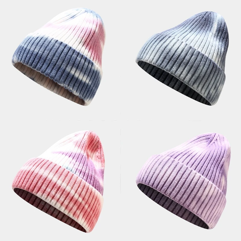 Unisex Winter Warm Ribbed Knit Beanies Hat Gradient Tie-Dye Harajuku Hip Hop Outdoor Sport Ski Stretch Cuffed Skull Cap
Unisex Winter Warm Ribbed Knit Beanies Hat Gradient Tie-Dye Harajuku Hip Hop Outdoor Sport Ski Stretch Cuffed Skull Cap