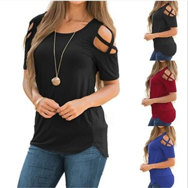 New Fashion T Shirt Femme O-Neck Loose T-shirts with Short Sleeve Women's Home Clothes Solid Color Shirts Woman
New Fashion T Shirt Femme O-Neck Loose T-shirts with Short Sleeve Women's Home Clothes Solid Color Shirts Woman