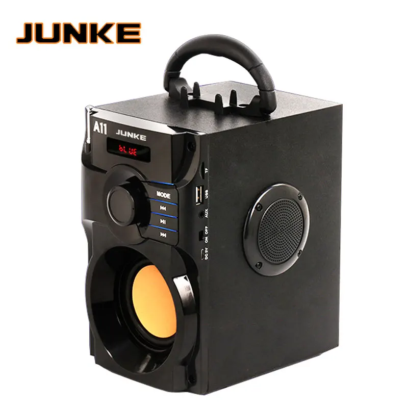 Стерео и сабвуфер JUNKE 2 1 Bluetooth динамик портативный беспроводной громкий Mp3