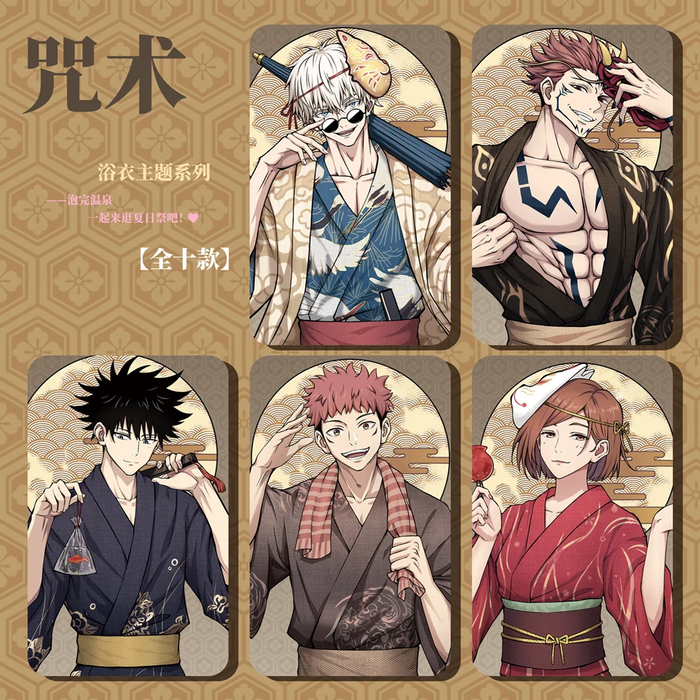 Anime Jujutsu Kaisen Gojo Satoru Inumaki Toge Bathrobe Series Acrylic Pendant Keychain Toy Badge Button Brooch Pins Collection
Anime Jujutsu Kaisen Gojo Satoru Inumaki Toge Bathrobe Series Acrylic Pendant Keychain Toy Badge Button Brooch Pins Collection