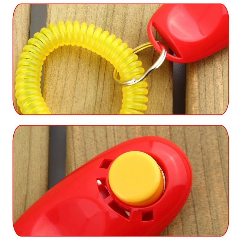 Dog Pet Click Clicker Training Obedience Agility Trainer Aid Wrist Strap
Dog Pet Click Clicker Training Obedience Agility Trainer Aid Wrist Strap