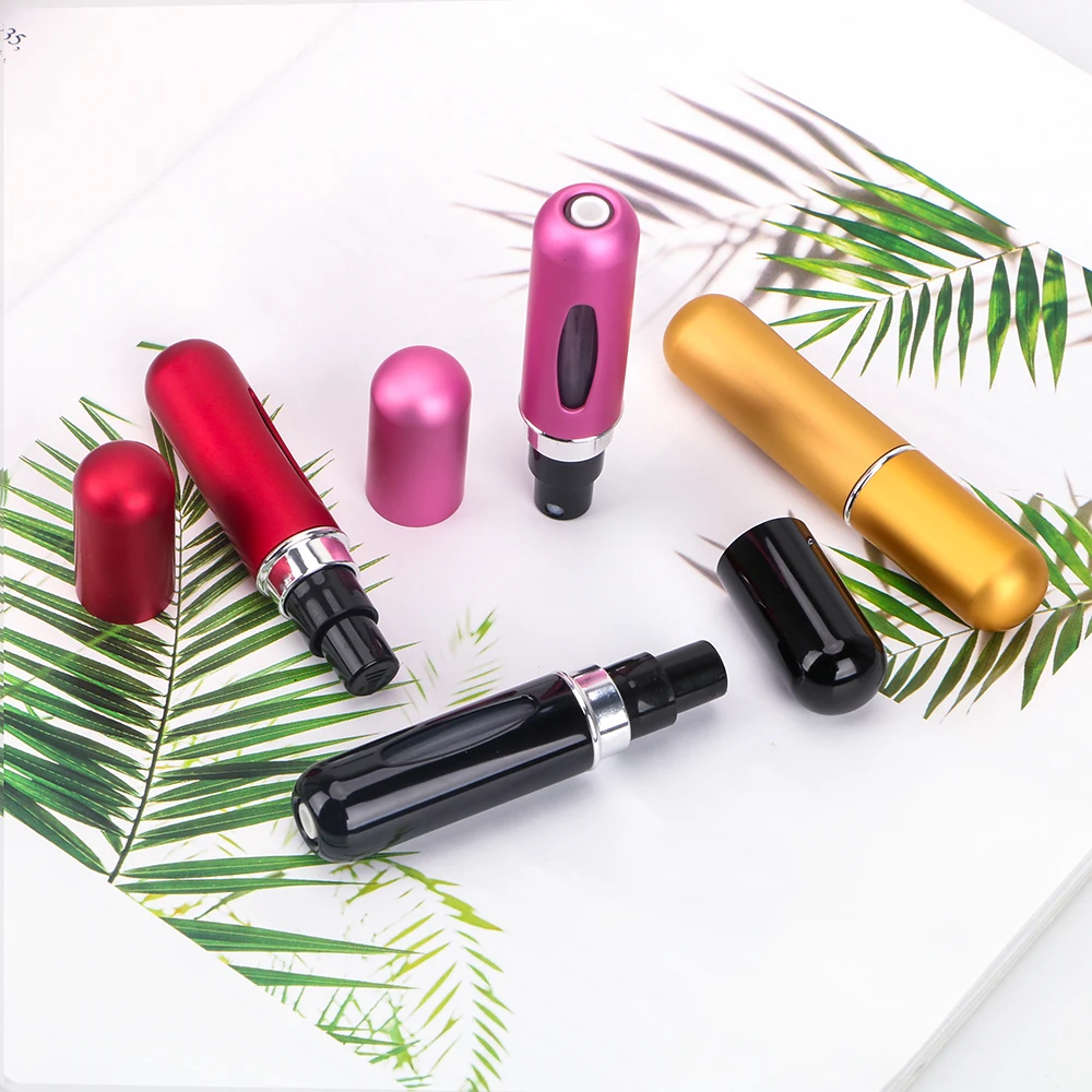 Perfume Spray Bottle Aluminum Mini Jar Refillable 5ml Cosmetic Container Home Storage Spray Atomizer
Perfume Spray Bottle Aluminum Mini Jar Refillable 5ml Cosmetic Container Home Storage Spray Atomizer