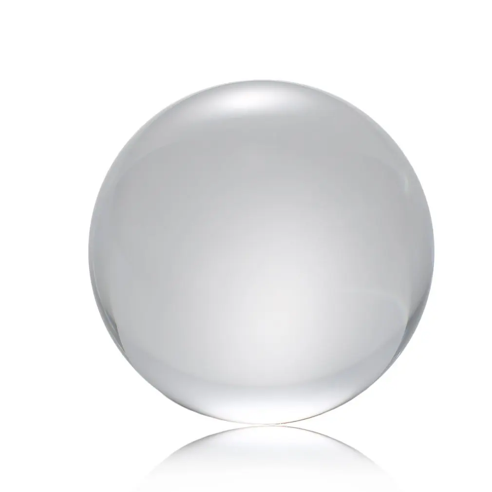 50mm/80mm/100mm Household Crystal Ball Quartz Glass Transparent Ball Spheres Feng Shui Glass Ball Miniatures Ornaments Gift
50mm/80mm/100mm Household Crystal Ball Quartz Glass Transparent Ball Spheres Feng Shui Glass Ball Miniatures Ornaments Gift