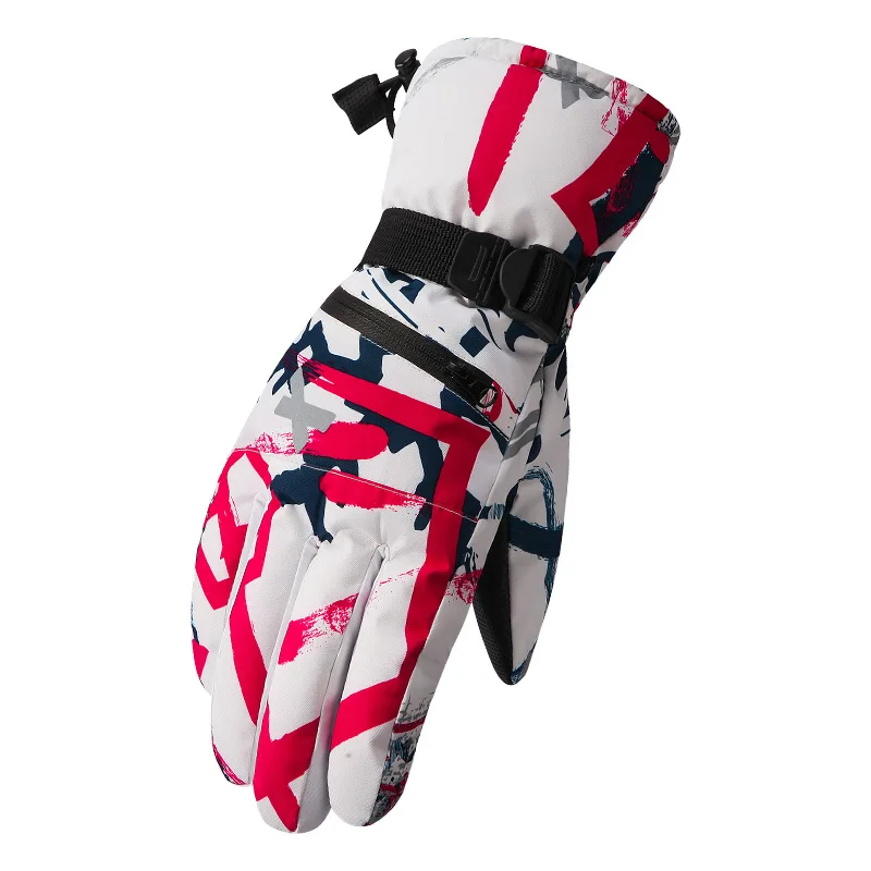Ski winter gloves men and women winter thickening warmth waterproof outdoor riding style touch screen plus velvet gloves
Ski winter gloves men and women winter thickening warmth waterproof outdoor riding style touch screen plus velvet gloves