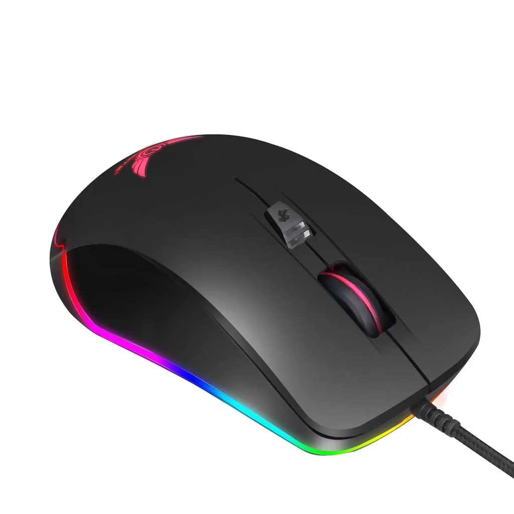 RGB Gaming Mouse USB Mice Breathing Backlit Optical Programmable for Game PC
RGB Gaming Mouse USB Mice Breathing Backlit Optical Programmable for Game PC