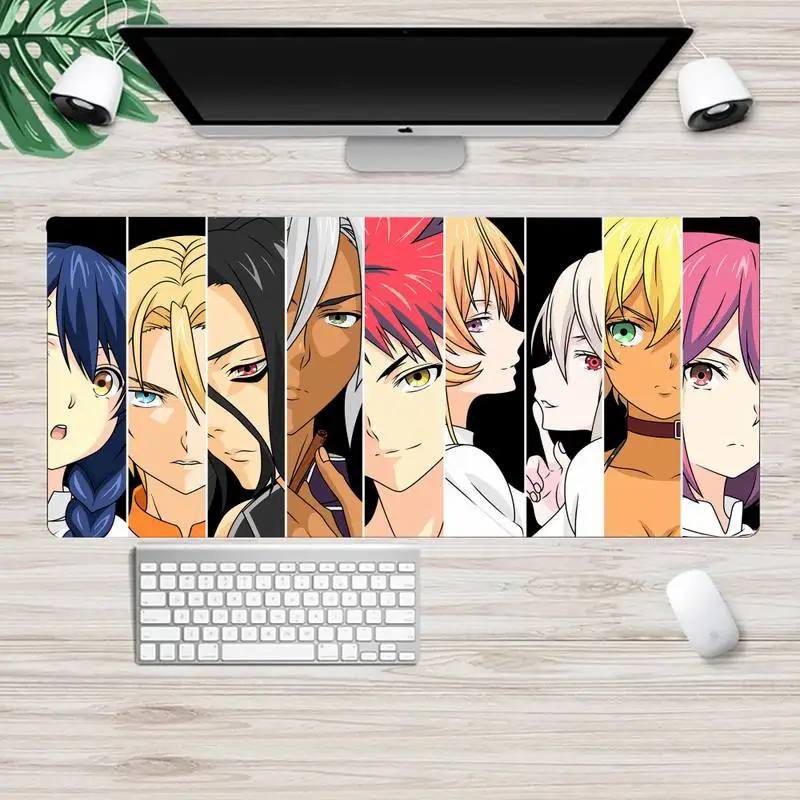 Food Wars Shokugeki no Soma Gaming Player desk laptop Rubber Mouse Mat XL Large Gamer Desk Mat Takuo Computer Tablet Mouse mat
Food Wars Shokugeki no Soma Gaming Player desk laptop Rubber Mouse Mat XL Large Gamer Desk Mat Takuo Computer Tablet Mouse mat
