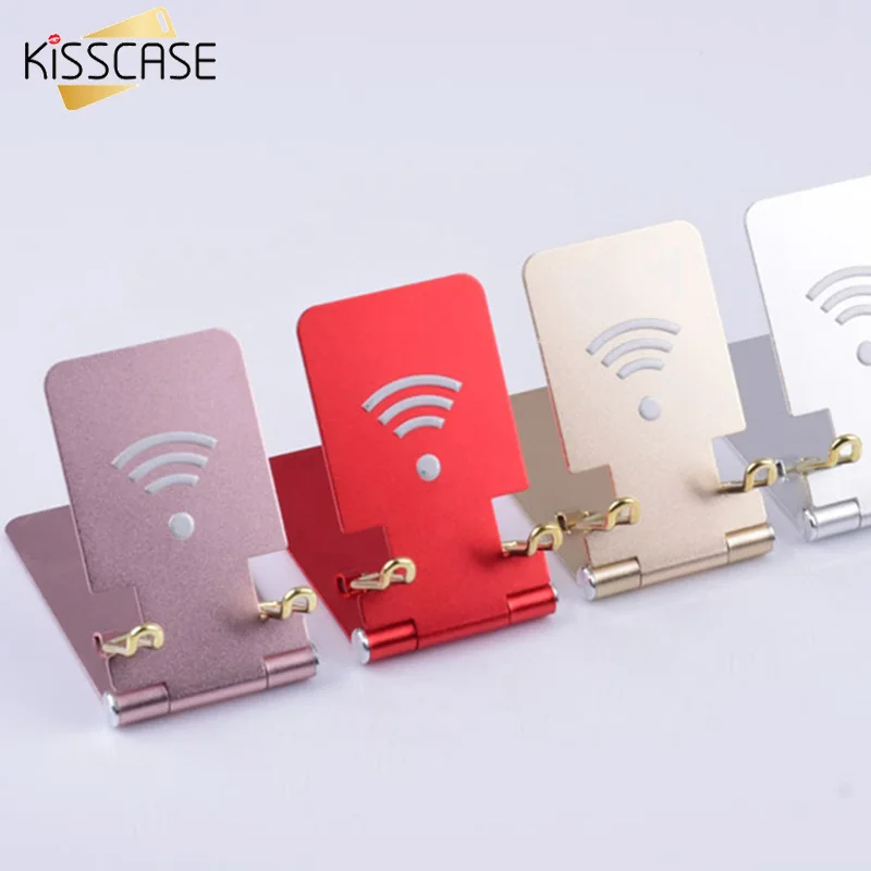 KISSCASE Универсальный держатель для телефона Складная подставка мобильного Samsung Note
