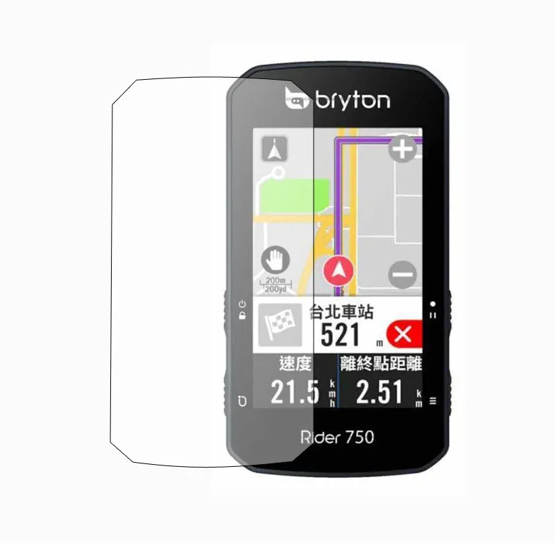 Прозрачная защитная пленка для экрана 3 шт. Защитная Bryton Rider 750 R750 аксессуары GPS