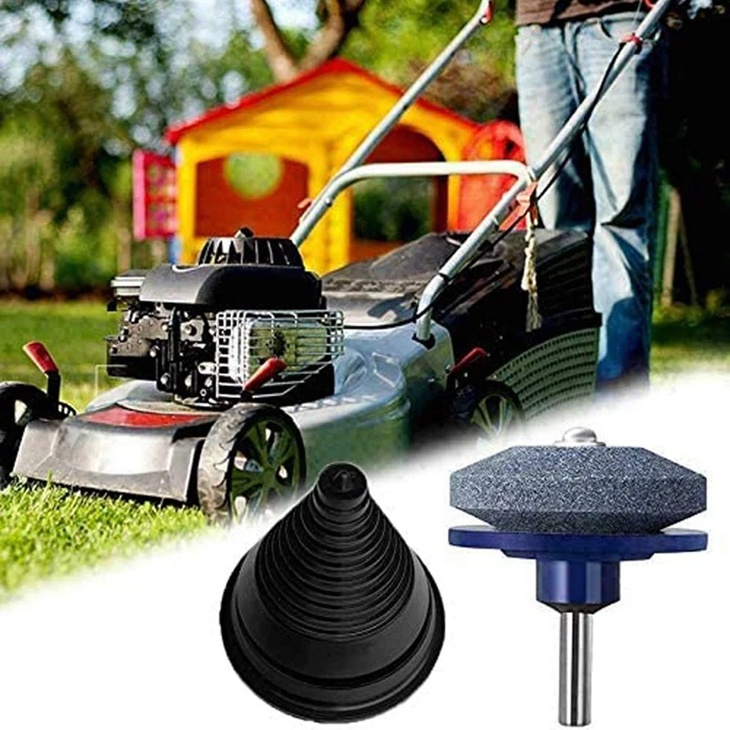 GTBL 4 Pcs Lawn Mower Sharpen for Power Drill Hand Drill Contains Lawn Mower Blade Balancer and Garden Genie Gloves 
GTBL 4 Pcs Lawn Mower Sharpen for Power Drill Hand Drill Contains Lawn Mower Blade Balancer and Garden Genie Gloves