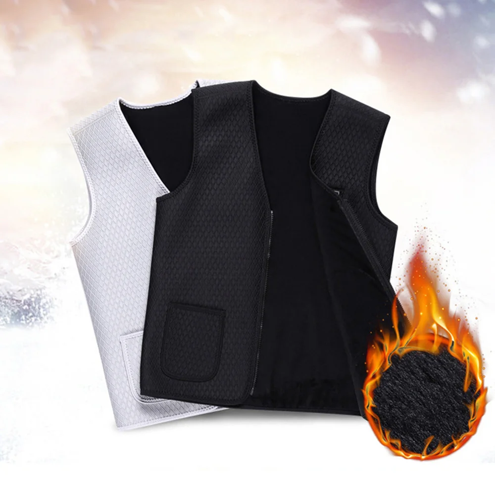 USB Rechargeable Smart Heated Vest Keep Warm Body Warmer Heated Clothing for Men Adult - Size (Grey)
USB Rechargeable Smart Heated Vest Keep Warm Body Warmer Heated Clothing for Men Adult - Size (Grey)