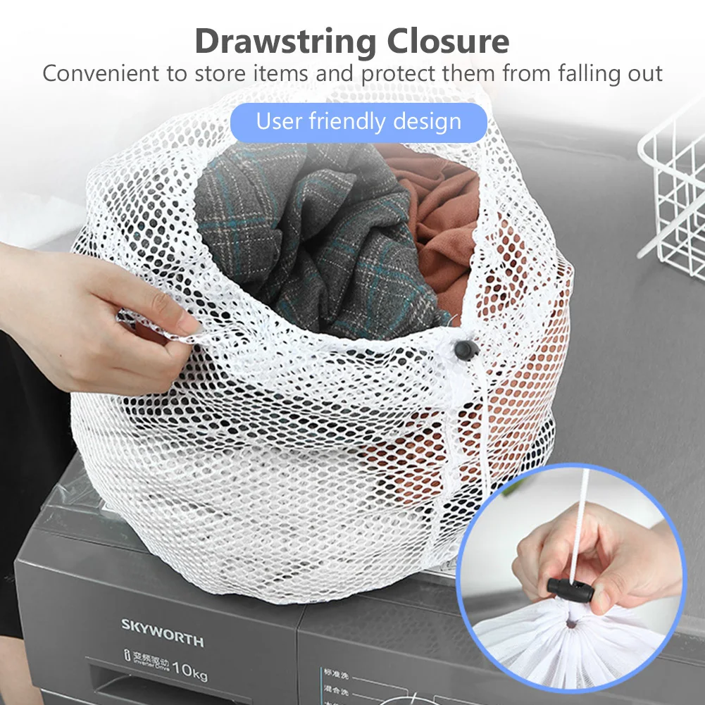 4 Size Clothes Storage Underwear Drawstring Household Washing Machine Laundry Bag Dirty Capacity Mesh Bra Socks Wash Foldable
4 Size Clothes Storage Underwear Drawstring Household Washing Machine Laundry Bag Dirty Capacity Mesh Bra Socks Wash Foldable