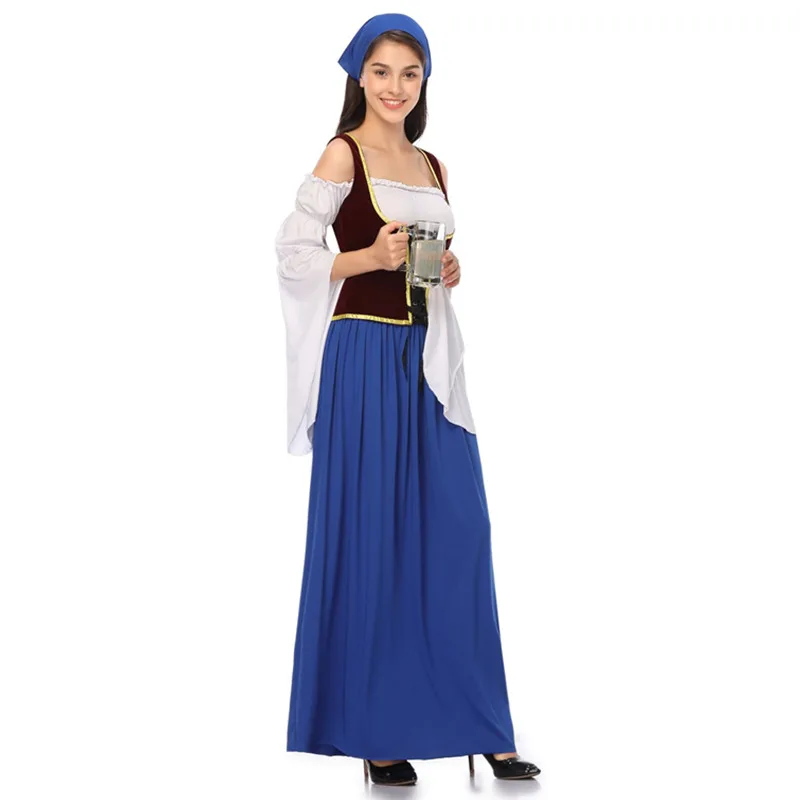 Women's German Maid Service Temptation Beer Girl Cosplay Costume 
Women's German Maid Service Temptation Beer Girl Cosplay Costume