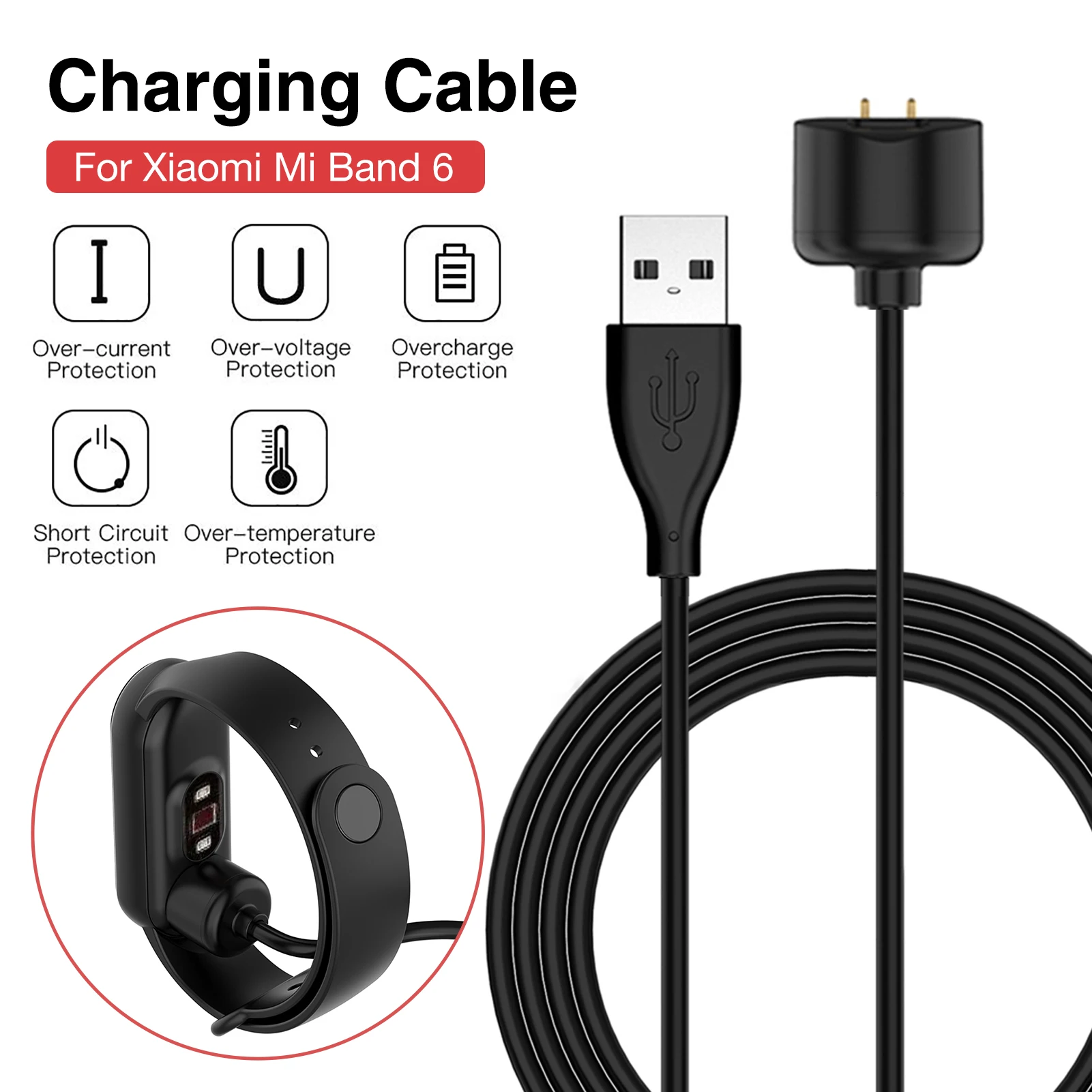 USB-кабель для зарядки Xiaomi Mi Band 6 5 4 Nfc, Сменный Адаптер для зарядного устройства, зажим для кабеля Mi Band5 MiBand 4, адаптер для зарядного устройства
USB-кабель для зарядки Xiaomi Mi Band 6 5 4 Nfc, Сменный Адаптер для зарядного устройства, зажим для кабеля Mi Band5 MiBand 4, адаптер для зарядного устройства