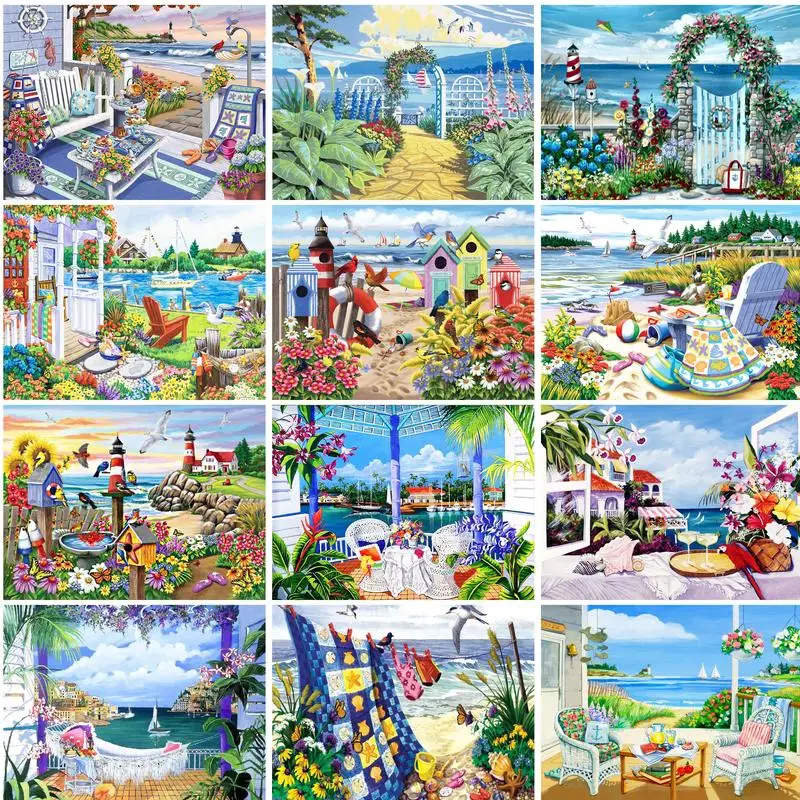 PhotoCustom Painting By Numbers Landscape Pictures By Number House For Adults 50x65cm DIY Room Wall Art Home Decoration
PhotoCustom Painting By Numbers Landscape Pictures By Number House For Adults 50x65cm DIY Room Wall Art Home Decoration