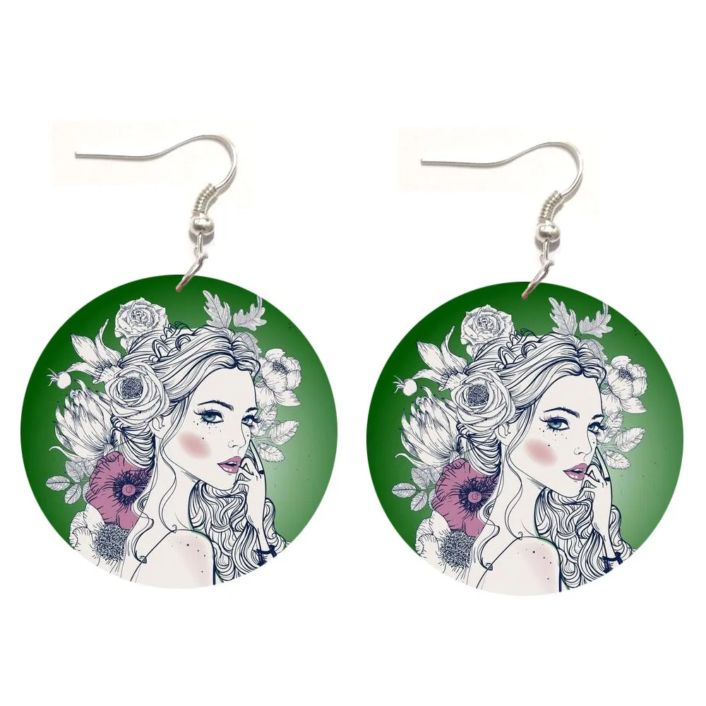 1Pair Green Flower Women Drop Earrings Acrylic Earring Jewelry For Womens Gift Girls Fashion Lady Charm New Big Earrings
1Pair Green Flower Women Drop Earrings Acrylic Earring Jewelry For Womens Gift Girls Fashion Lady Charm New Big Earrings