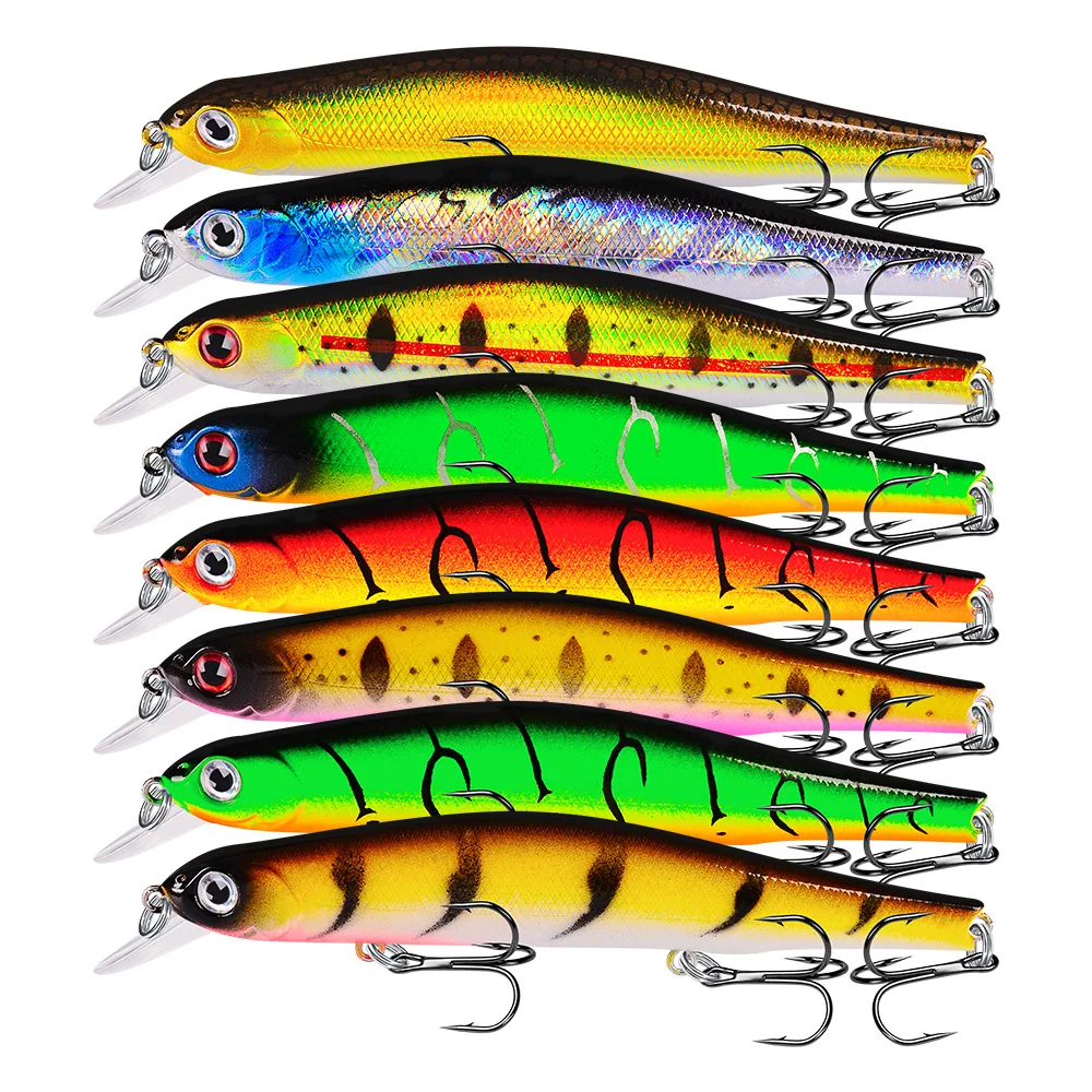 Lifelike Minnow 125mm 17.5g Crankbaits Fishing Lure Six Hooks Mino Have 3D Bionic Eyes Artificial Baits Wobblers River Lures
Lifelike Minnow 125mm 17.5g Crankbaits Fishing Lure Six Hooks Mino Have 3D Bionic Eyes Artificial Baits Wobblers River Lures
