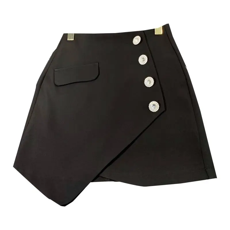 New red same 2020 summer water drill buckle design irregular fold suit skirt temperament skirt
New red same 2020 summer water drill buckle design irregular fold suit skirt temperament skirt