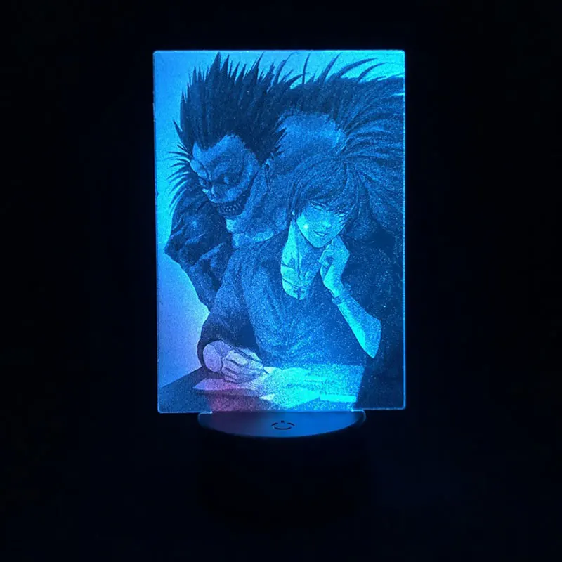 Touch Sensor Two Tone Lamp DEATH NOTE Yagami Light Japanese Anime Manga Two Tone Led Light Two Tone 3D Lamp Color Changing Kids
Touch Sensor Two Tone Lamp DEATH NOTE Yagami Light Japanese Anime Manga Two Tone Led Light Two Tone 3D Lamp Color Changing Kids