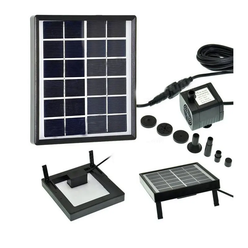 1.5W DC 5V Brushless Solar Power Fountain Water Pump Spray Panel Kit For Fountain Pool Garden Pond Submersible Watering Pump
1.5W DC 5V Brushless Solar Power Fountain Water Pump Spray Panel Kit For Fountain Pool Garden Pond Submersible Watering Pump