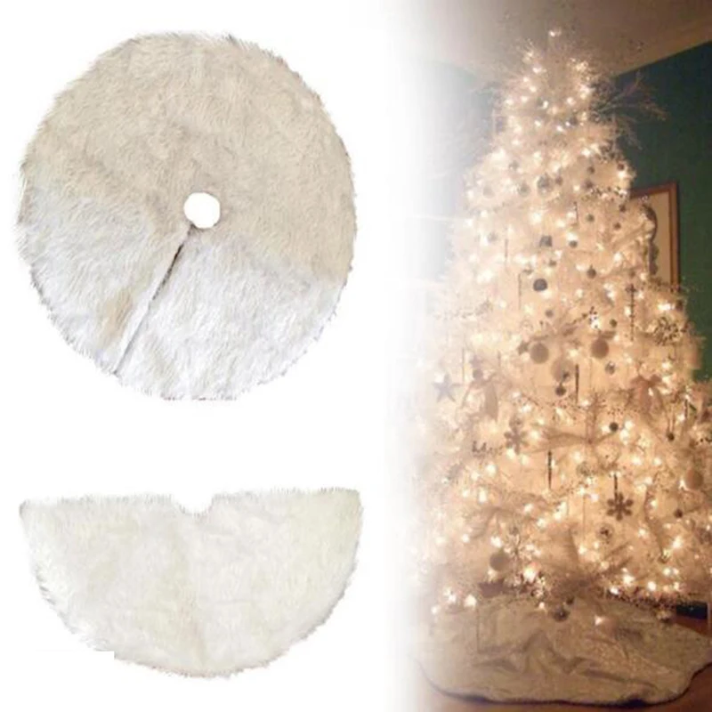 Luxurious Tree Skirt Soft Thick Exquisite Small Tree Skirts Pure White Plush Tree Skirt Christmas Tree Decoration Accessories
Luxurious Tree Skirt Soft Thick Exquisite Small Tree Skirts Pure White Plush Tree Skirt Christmas Tree Decoration Accessories