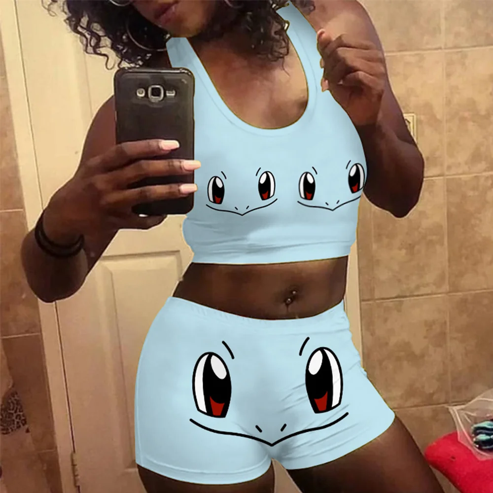 Disney Mickey Mouse Tank Top Shorts Sexy Ladies Suit 2021 Hot Sale Printed Pattern Casual Fashion Sports Yoga Pants Women 
Disney Mickey Mouse Tank Top Shorts Sexy Ladies Suit 2021 Hot Sale Printed Pattern Casual Fashion Sports Yoga Pants Women