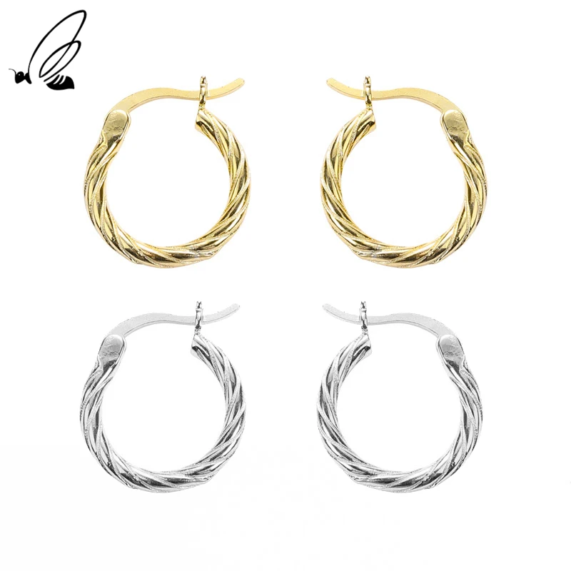 S'STEEL 925 Sterling Silver Fashion Gold Hoop Earrings Designer Gift For Women Minimalist Gothic Accessories Punk Fine Jewelry
S'STEEL 925 Sterling Silver Fashion Gold Hoop Earrings Designer Gift For Women Minimalist Gothic Accessories Punk Fine Jewelry