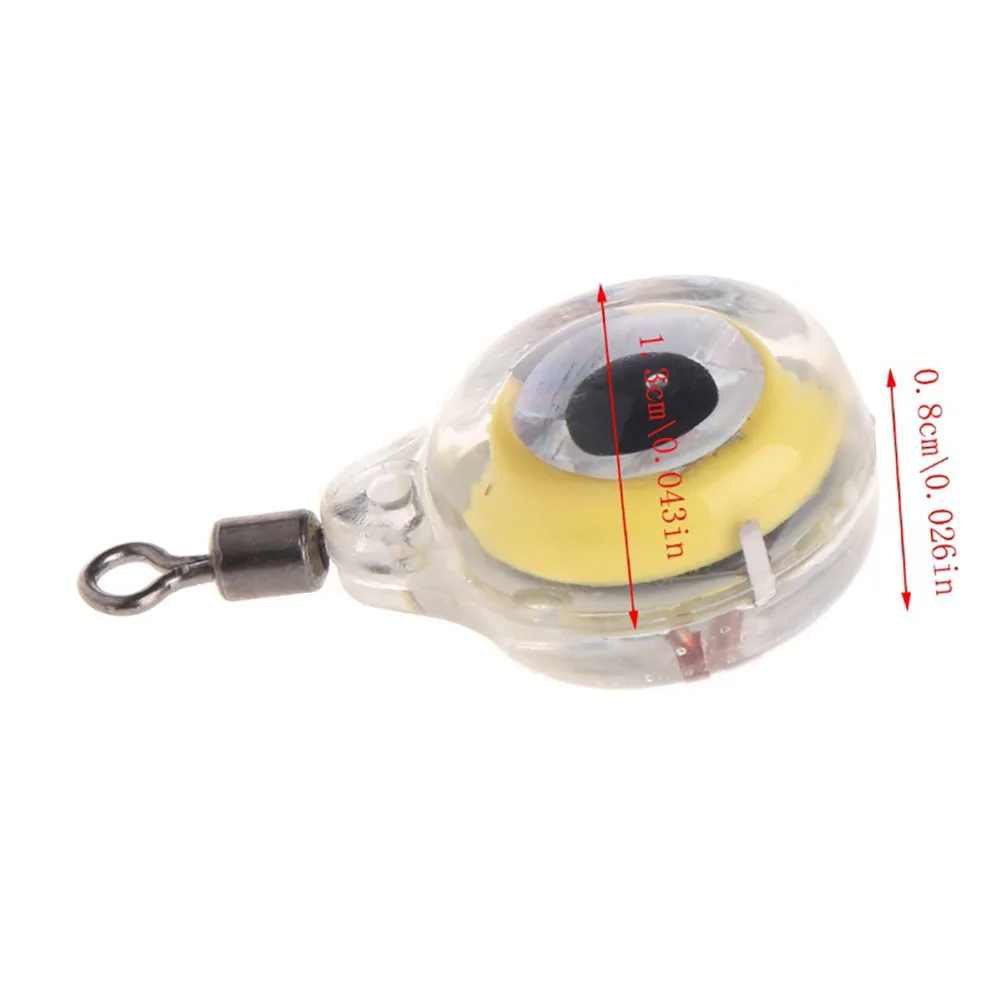 Eye Shape Mini Fish Luring Night Fishing Bright LED Underwater Light Tackle Tool
Eye Shape Mini Fish Luring Night Fishing Bright LED Underwater Light Tackle Tool
