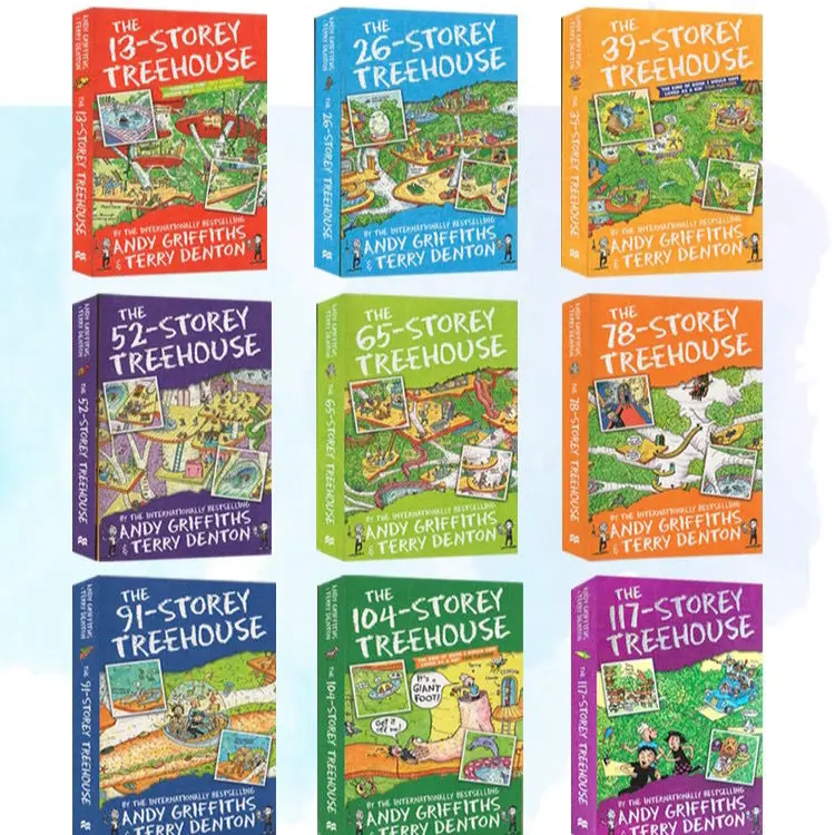 9 Book/Set New Little boy tree house adventures humorous story book English original children interesting Graphic and text Hot
9 Book/Set New Little boy tree house adventures humorous story book English original children interesting Graphic and text Hot