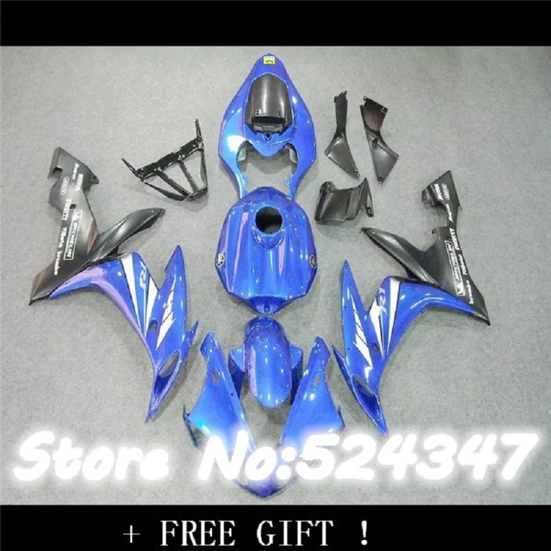 Motorcycle Fairing Kit for YAMAHA YZFR1 04 05 06 YZF R1 2004 2005 2006 YZFR1000 ABS blue black Fairings set
Motorcycle Fairing Kit for YAMAHA YZFR1 04 05 06 YZF R1 2004 2005 2006 YZFR1000 ABS blue black Fairings set