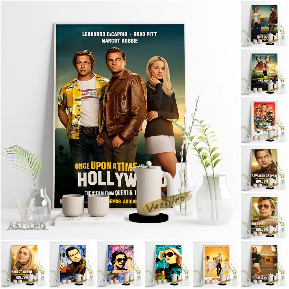 Classic Comedy Movie Once Upon A Time In Hollywood Poster Star Actor Portrait Retro Abstract Canvas Painting Bar Pub Club Decor
Classic Comedy Movie Once Upon A Time In Hollywood Poster Star Actor Portrait Retro Abstract Canvas Painting Bar Pub Club Decor