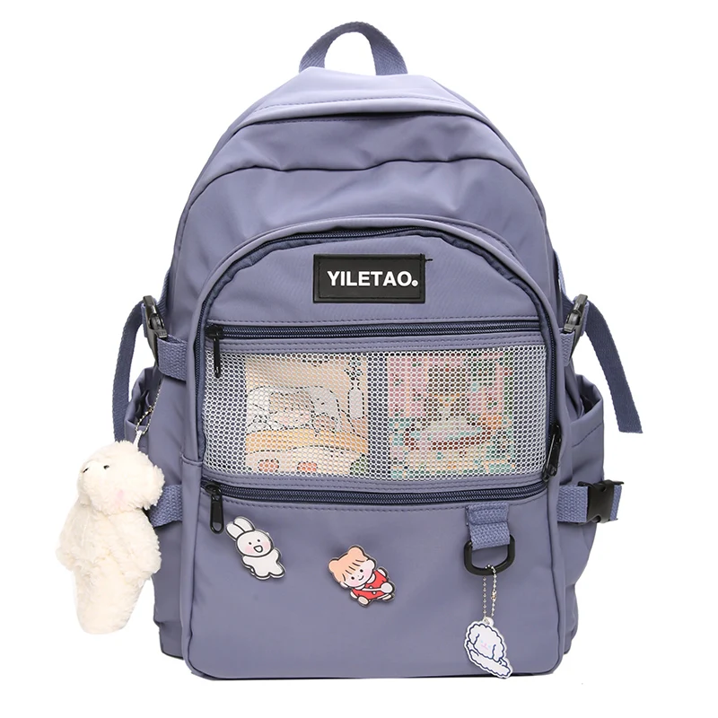 Girls Ins Trendy Backpack Women Kawaii Cute Schoolbag for Teens Female Korean Harajuku School College Backpack Large Capacity
Girls Ins Trendy Backpack Women Kawaii Cute Schoolbag for Teens Female Korean Harajuku School College Backpack Large Capacity