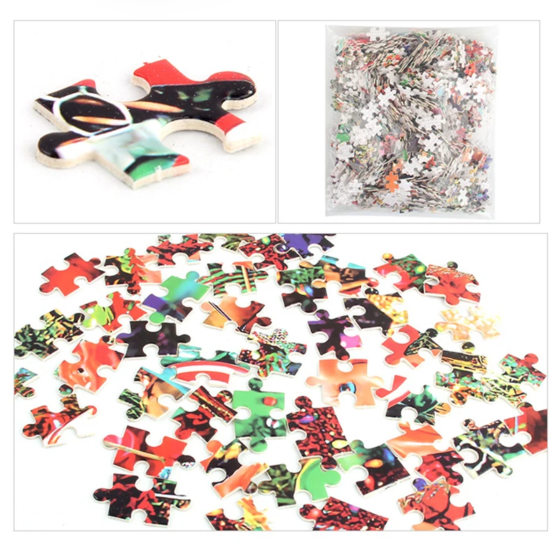 Happy Christmas 1000 Puzzle Pieces Christmas Theme Thickened Paper Jigsaw Puzzles for Adult Children B2Cshop
Happy Christmas 1000 Puzzle Pieces Christmas Theme Thickened Paper Jigsaw Puzzles for Adult Children B2Cshop