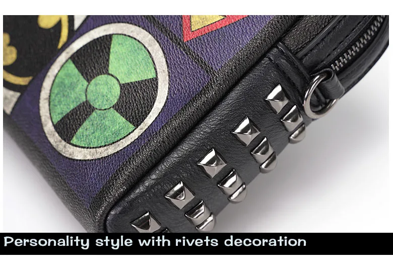 New 2021 Handbag for men leather rivets shoulder bag Cartoon Printed Clutch Laptop handbag men Luxury Free Shipping
New 2021 Handbag for men leather rivets shoulder bag Cartoon Printed Clutch Laptop handbag men Luxury Free Shipping