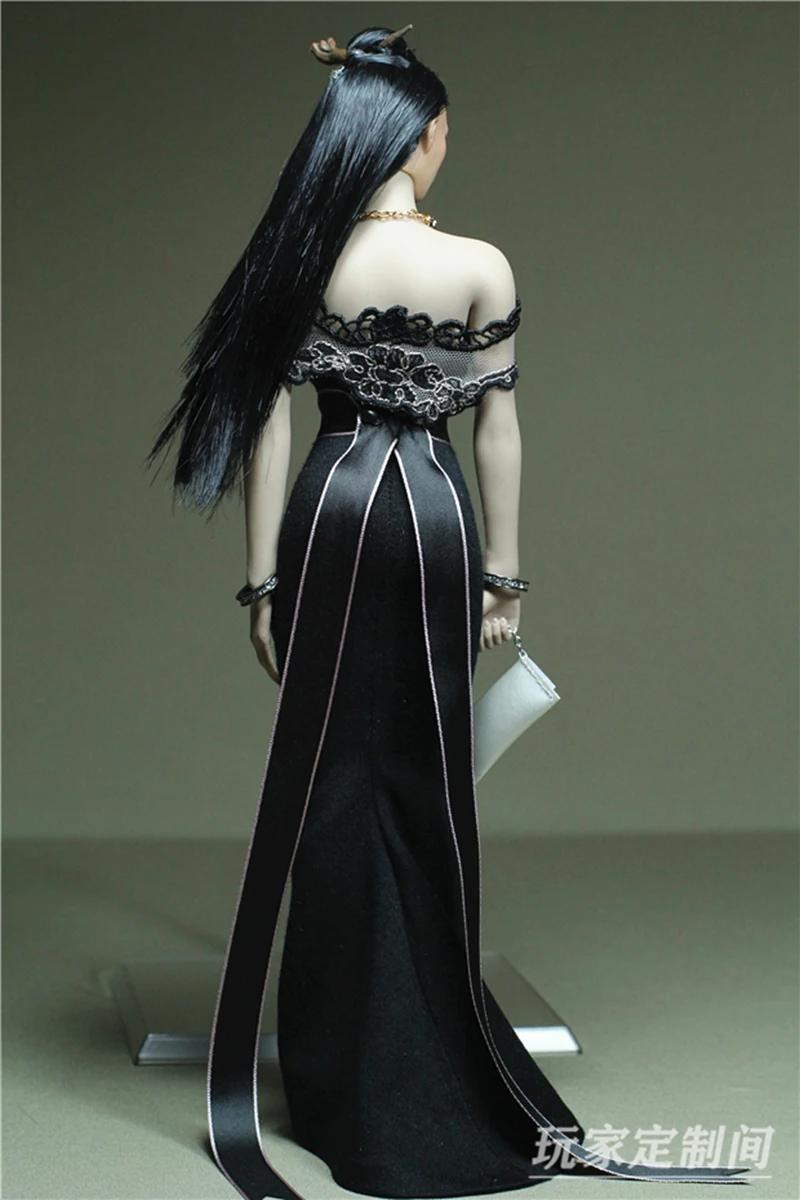 1/6 Scale Sexy Female Deep V Long Evening Dress High Heel Shoes Clothes Rose Flower Daisy for 12 Inches Largest Bust Body
1/6 Scale Sexy Female Deep V Long Evening Dress High Heel Shoes Clothes Rose Flower Daisy for 12 Inches Largest Bust Body