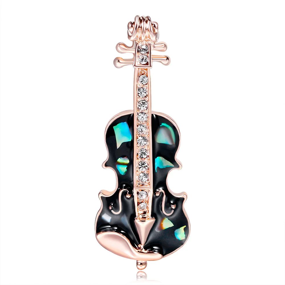 Vintage Design Enamel Shell Alloy Guitar Pin Brooch Pearl brooch Violin ornament jewelry accessory
Vintage Design Enamel Shell Alloy Guitar Pin Brooch Pearl brooch Violin ornament jewelry accessory
