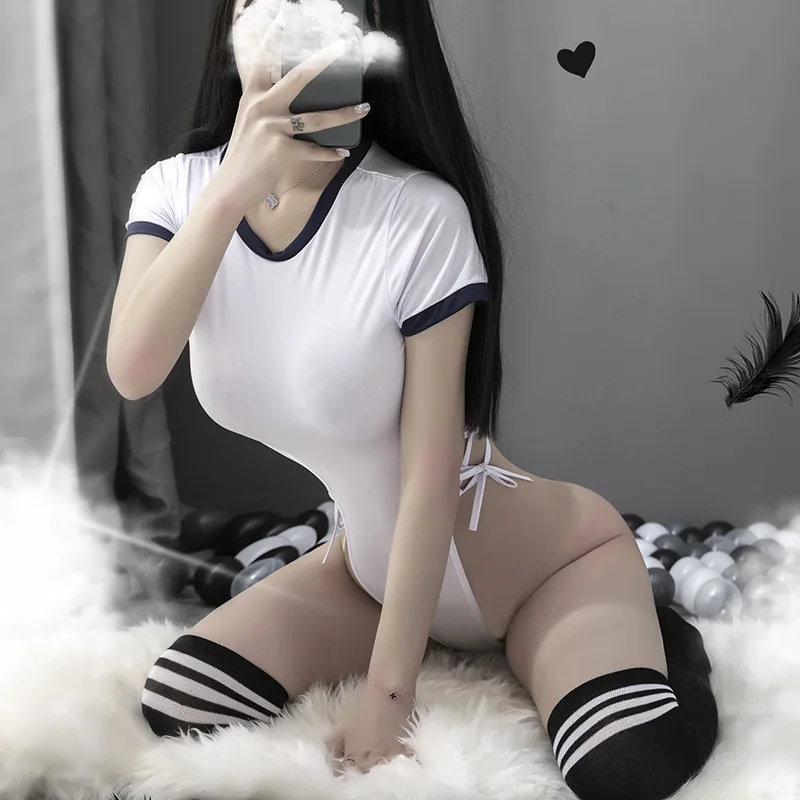 Чувственный слитный бандажный гимнастический костюм dead резервуар для воды японский сексуальный костюм пижамы для милых девочек с темными ... 
Чувственный слитный бандажный гимнастический костюм dead резервуар для воды японский сексуальный костюм пижамы для милых девочек с темными ...