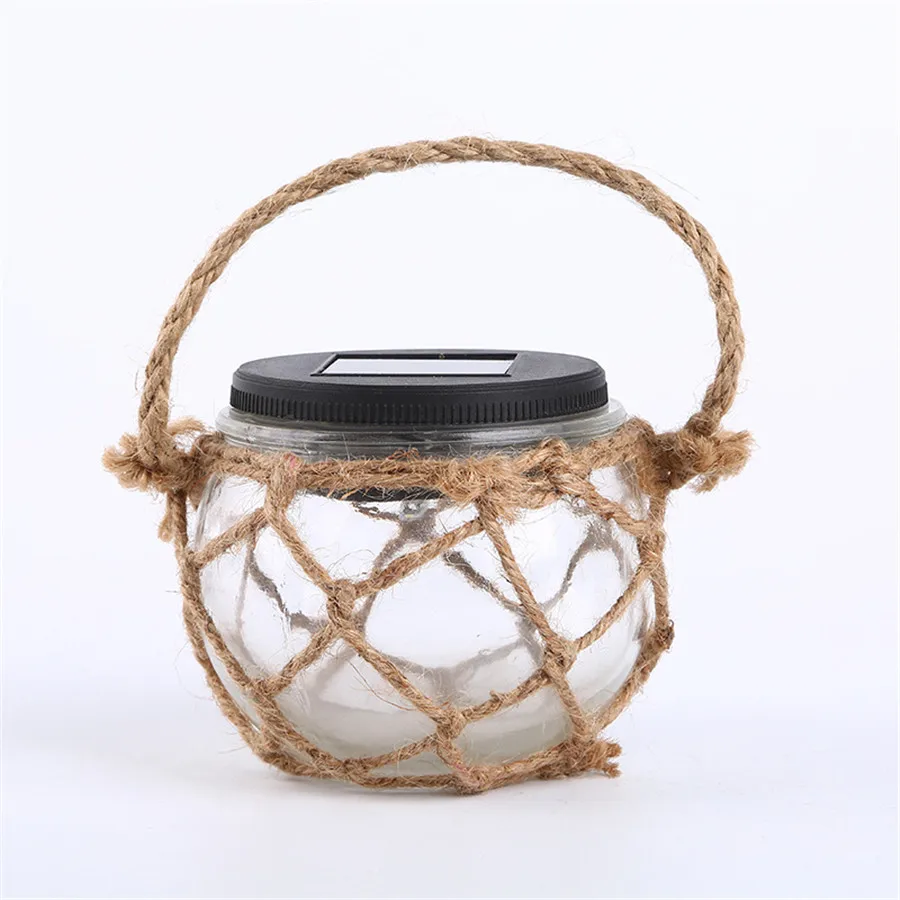 1PC Jar Solar Garden Candle Lamps With Rope Landscape Patio Pathway Lamps Retro Solar Lantern Ball Hanging Light
1PC Jar Solar Garden Candle Lamps With Rope Landscape Patio Pathway Lamps Retro Solar Lantern Ball Hanging Light