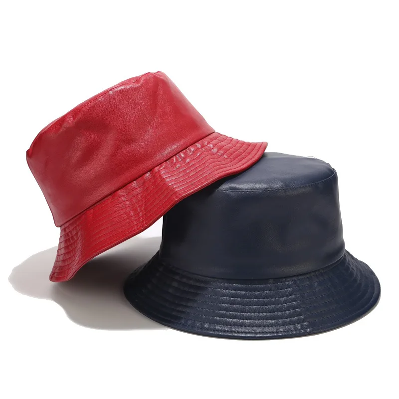 2021 New Fashion Leather Casual Bucket Hat Outdoor Cool Sunscreen Fisherman Hats Street Hip Hop Caps
2021 New Fashion Leather Casual Bucket Hat Outdoor Cool Sunscreen Fisherman Hats Street Hip Hop Caps
