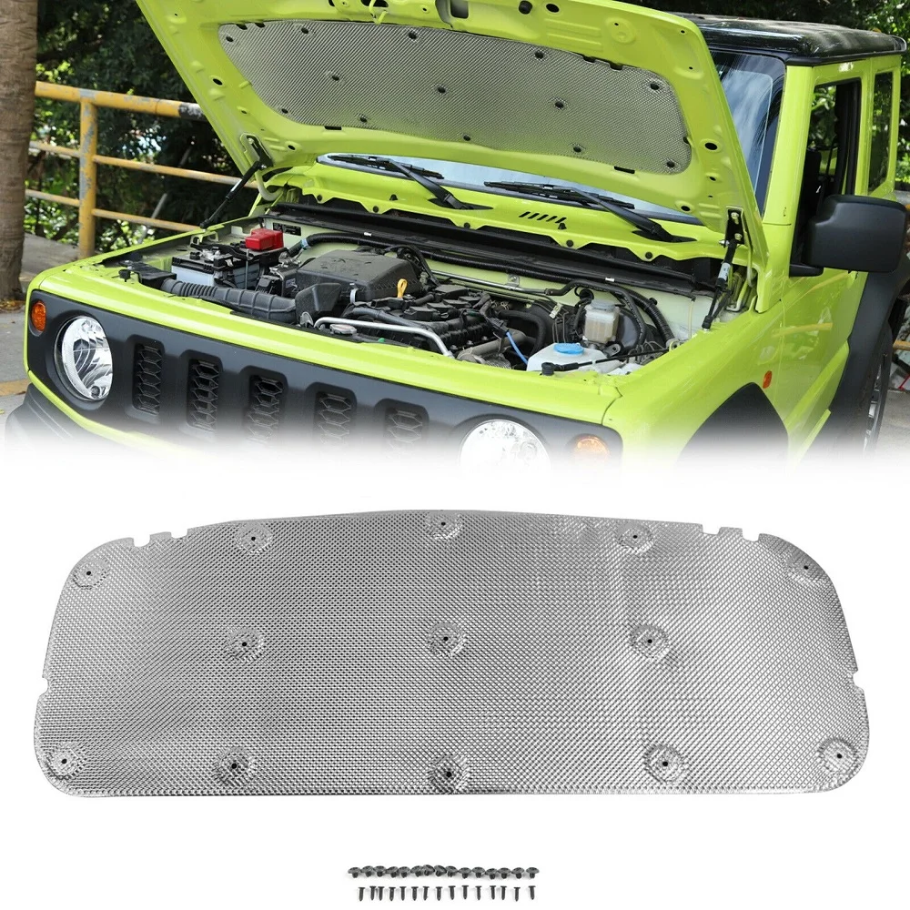 Sound Heat Insulation Cotton Car Engine Hood Heat Insulation Sound Deadener Pad Mat For Suzuki Jimny JB64 JB74 2019+ Accessories
Sound Heat Insulation Cotton Car Engine Hood Heat Insulation Sound Deadener Pad Mat For Suzuki Jimny JB64 JB74 2019+ Accessories